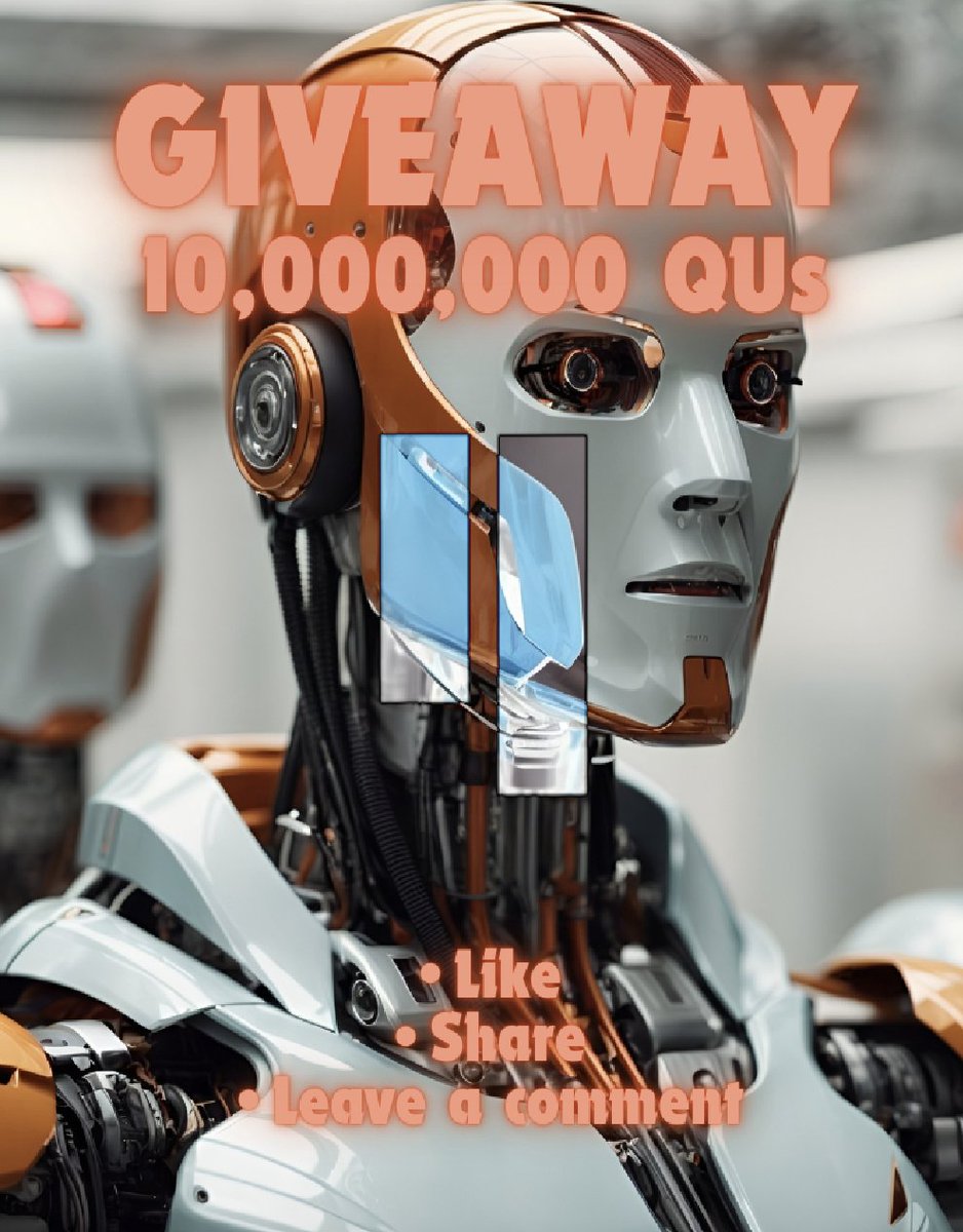 Crypto Seb ױ (@crypto_with_seb) on Twitter photo 🚨 Flash $Qubic giveaway 🚨
I'd like to bless one person with 10,000,000 QUs, and make the world aware of <a href="/anna_aigarth/">ANNA AI(garth)</a>
Rules are pretty simple for this one:
- Follow <a href="/crypto_with_seb/">Crypto Seb</a>
- Like & Share ❤️ ♻️
- Comment with a question for <a href="/anna_aigarth/">ANNA AI(garth)</a>
The winner will be 🚨 Flash $Qubic giveaway 🚨
I'd like to bless one person with 10,000,000 QUs, and make the world aware of <a href="/anna_aigarth/">ANNA AI(garth)</a>
Rules are pretty simple for this one:
- Follow <a href="/crypto_with_seb/">Crypto Seb</a>
- Like & Share ❤️ ♻️
- Comment with a question for <a href="/anna_aigarth/">ANNA AI(garth)</a>
The winner will be