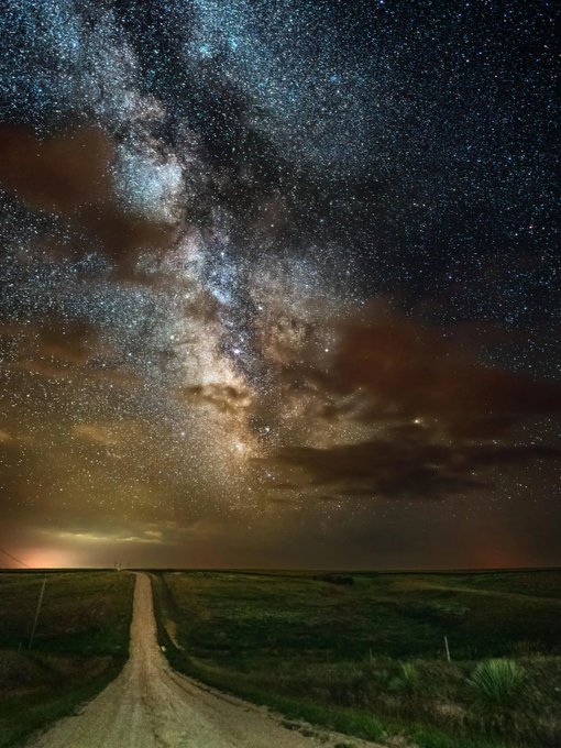 Milky Way from McCook, Nebraska.  

📷 Adam jackson