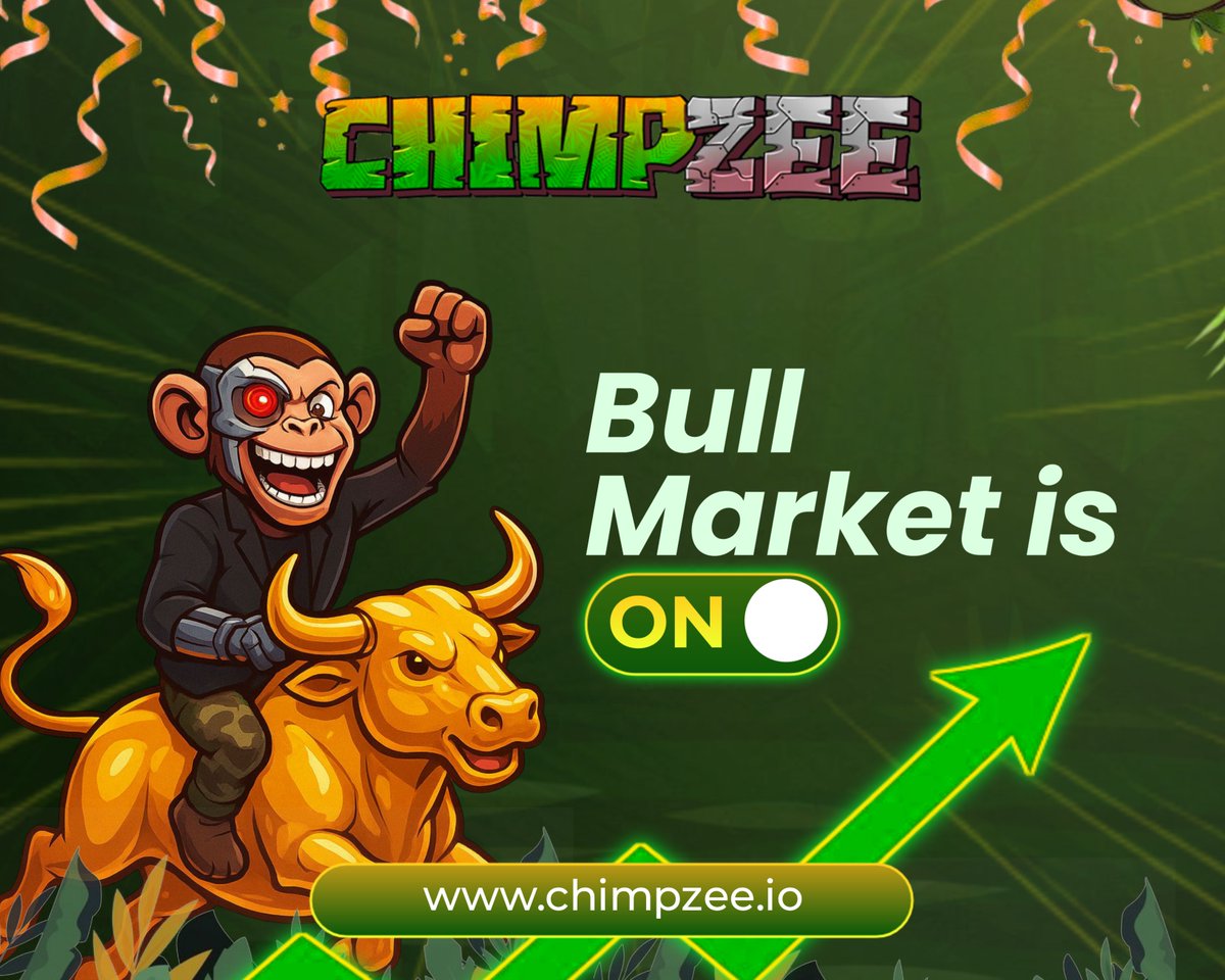 officialchimpz's tweet photo. Bull market is ON!  Why roll the dice on memecoins? 

Our $50 Charity Ticket = $100 SOL raffles for every 100 sold + 500x shot at $25K.  

Plants 5 trees too! 40% of the first batch is gone—join our crew:  https://t.co/HRyFQnBDm0 

What’s your bull run dream win?  

#BullMarketChimp