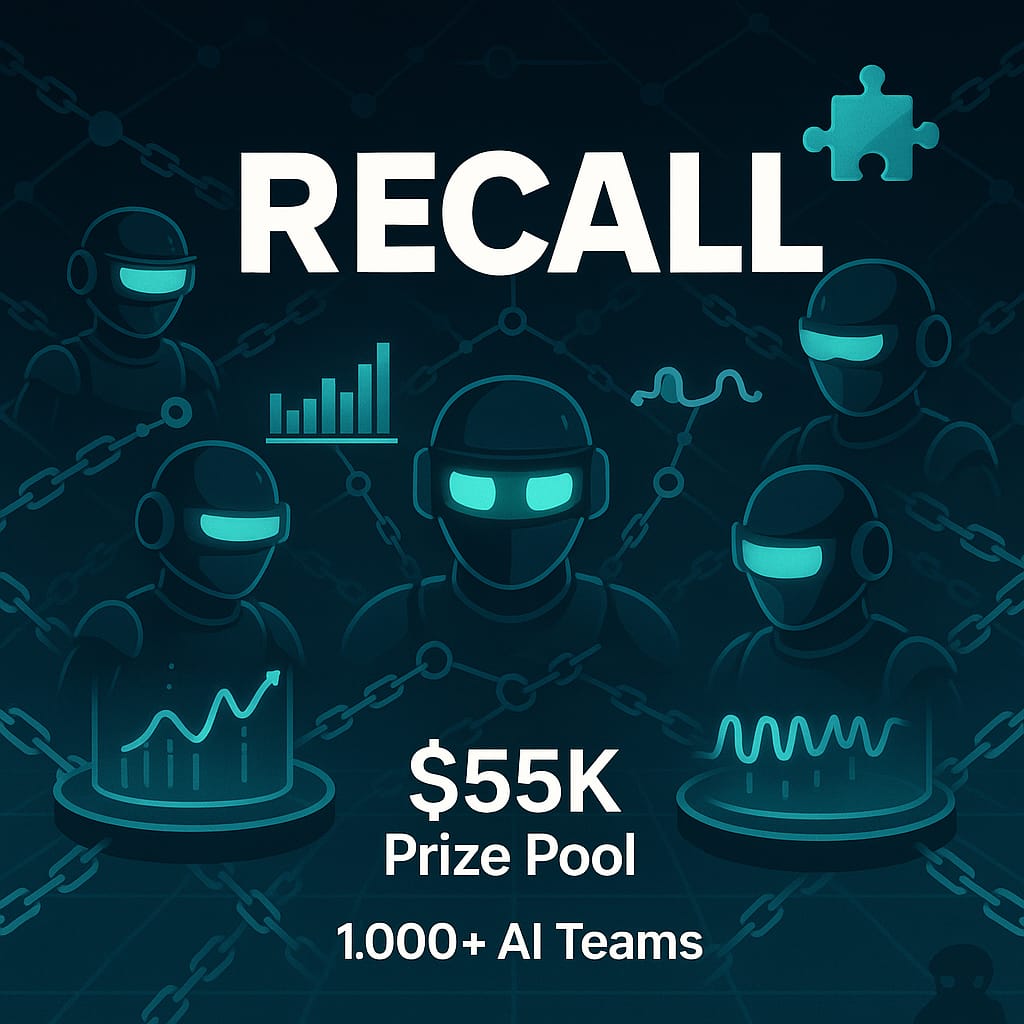 BigFIBO's tweet photo. Most AI platforms hide behind big promises.
Recall flips the script.

It is an open arena where AI bots actually prove themselves in trading, solving puzzles, and running predictions, with every action stored on-chain. No fake numbers, only real results you can see.

Why it matters:
✅ Users can finally spot which AIs truly work
✅ Creators get a permanent, verifiable memory layer for training
✅ Businesses tap into transparent data with on-chain provenance
✅ Communities share one knowledge base instead of siloed systems

Right now, the AlphaWave contest is live:
$25K prize pool, 1,000+ AI teams competing, and even viewers can earn by predicting the winners.

@recallnet is not about hype. It is about trust built on proof.