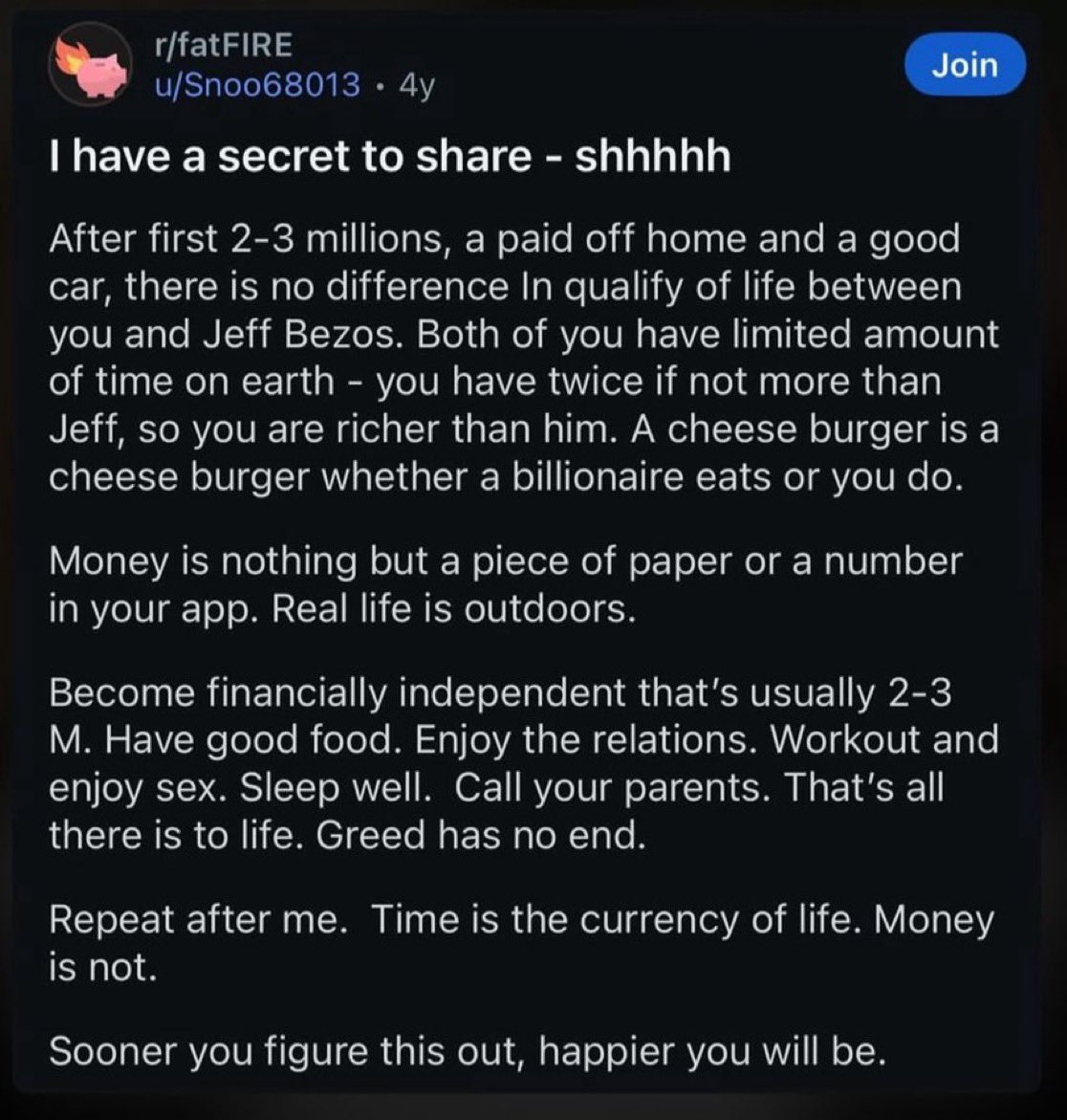 Osaretin Victor Asemota (@asemota) on Twitter photo “Time is the currency of life, money is not.” “Time is the currency of life, money is not.”