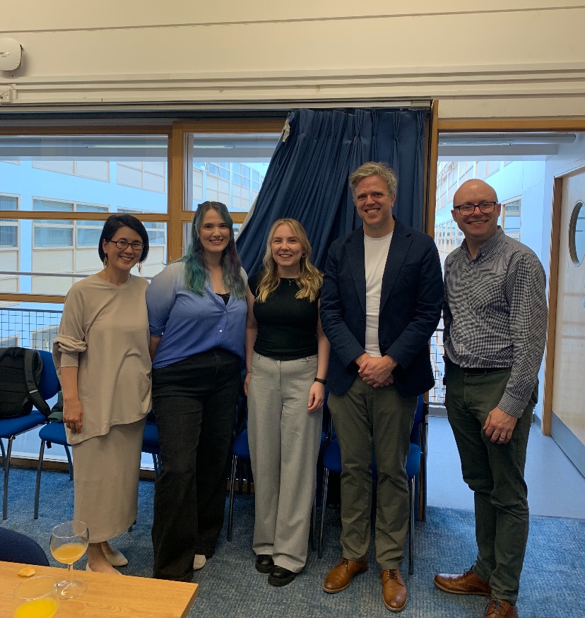 kangberglab's tweet image. Congratulations to @OliviaSoper19 on successfully defending her PhD thesis! 🎓👏 Thanks to @derekgarden and Kat Bowles for serving as external examiners and for their thoughtful input. #PhDDefense #Neuroscience