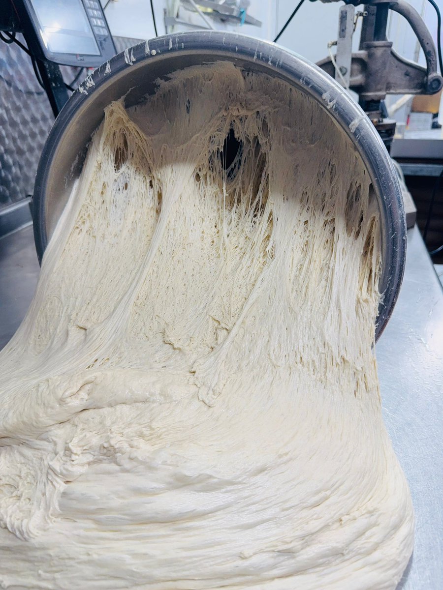 EliteMeatGordon's tweet image. There’s no shortcuts to making the perfect sourdough loaf - just patience, skill and a whole lot of love for #realbread. 🥖

From the first mix to the final bake, every stage takes time. That’s why our #sourdough has the flavour, structure and a crust you can’t rush. 🤩