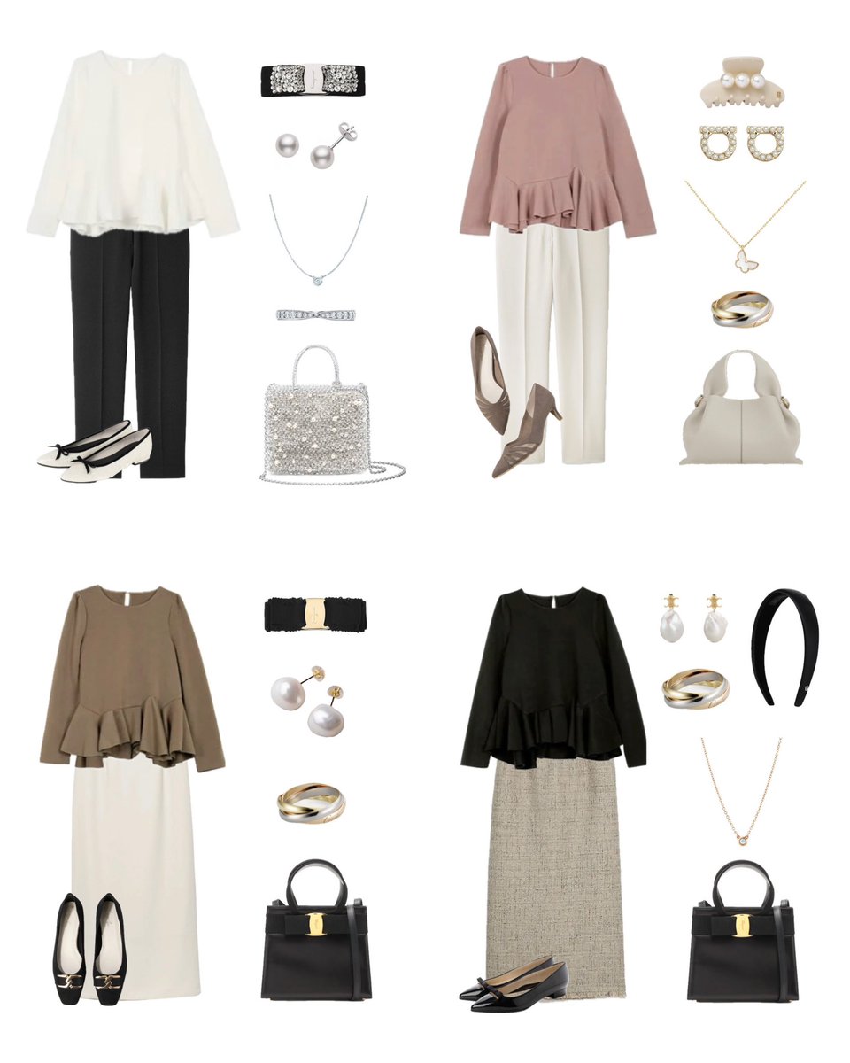 夏に神戸レタスで購入したペプラムトップス、長袖版が販売されてたので購入🍂♡
ホワイトは似たデザインのものを持っているので、今回はピンクとブラックにしました〜

room.rakuten.co.jp/room_069ff738a…