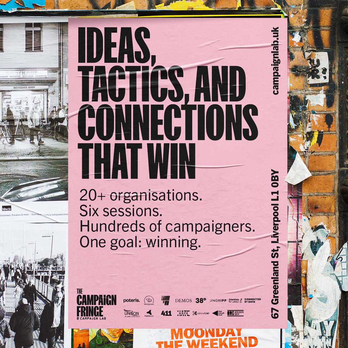 UNGRIPP (@ungripp) on Twitter photo We thanks to <a href="/campaignlab_/">Campaign Lab</a>
for allowing us to have a space at their campaign fringe event at the Labour conference #Lab2025
📍 Camp and Furnace: L1 0BY
🕛 29th Sep, 11:00 - 19:00
🔗 lu.ma/rpu1av03
More details coming soon! We thanks to <a href="/campaignlab_/">Campaign Lab</a>
for allowing us to have a space at their campaign fringe event at the Labour conference #Lab2025
📍 Camp and Furnace: L1 0BY
🕛 29th Sep, 11:00 - 19:00
🔗 lu.ma/rpu1av03
More details coming soon!