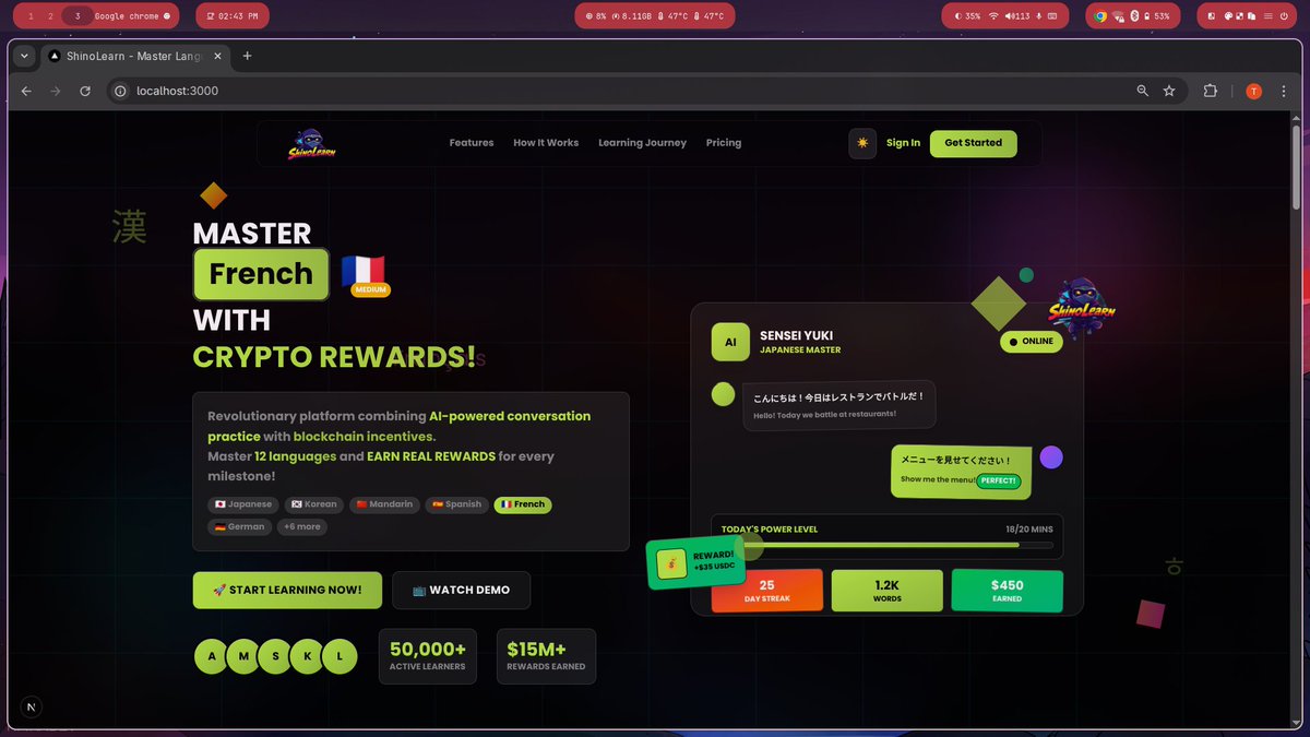 tushar1878926's tweet image. I'm now looking for feedback from you all:
💡What features do you think I should add next?
🔄 Is there any part of the experience that could be improved or optimized?
Your input would mean a lot 🙌 Drop your thoughts 👇