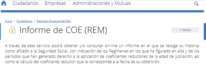 ISMrevistaMar's tweet photo. Determinados trabajos en el #REM debido a su dureza, penosidad o lejanía permiten reducir la edad de #jubilación hasta en 10 años como máximo, mediante la aplicación de coeficientes reductores #COE
Consulta tu #COE⬇️
#SEDESS https://t.co/k7YESktdbT 
📱app #ISMentubolsillo.
#ISM https://t.co/0MuVLXTq3L
