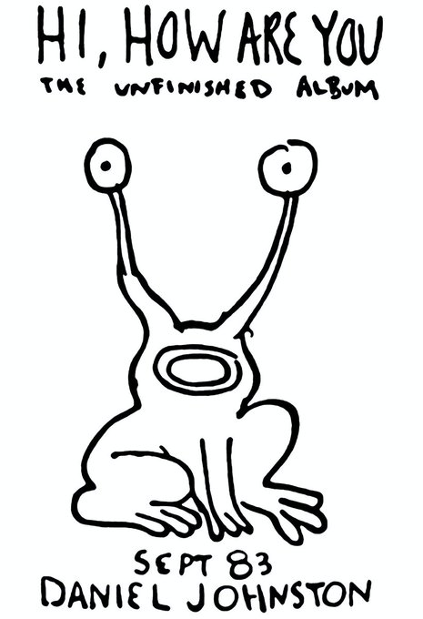 ProfesorJonk's tweet photo. "La mayoría de las peores cosas que se dicen de mí, las he dicho yo mismo".
Daniel Johnston.
Genio y fugura.
💙
Muy fans.
No se pierdan el documental sobre este genial artista, "The Devil and Daniel Johnston".
#Efemeride #DanielJohnston #musica #dibujo https://t.co/g8laHGMIou https://t.co/AbQoejo7ih