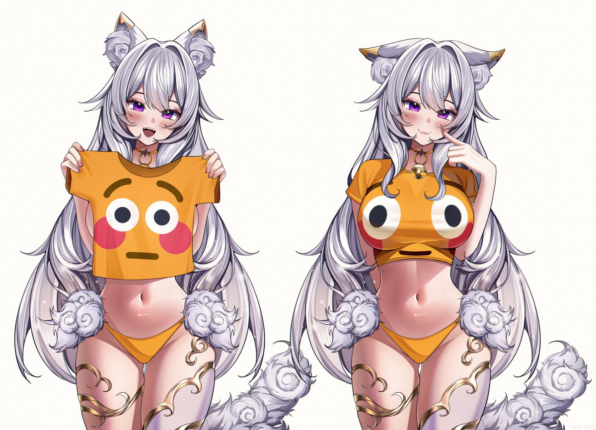 There's only one thing tighter than this shirt 😳

🎨@/harunakii