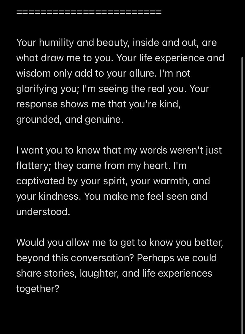 As a beginner, If you de ask cl out and she de talk rubbish or Dey ask you how you take fall in love with am use this FMT for he or she.