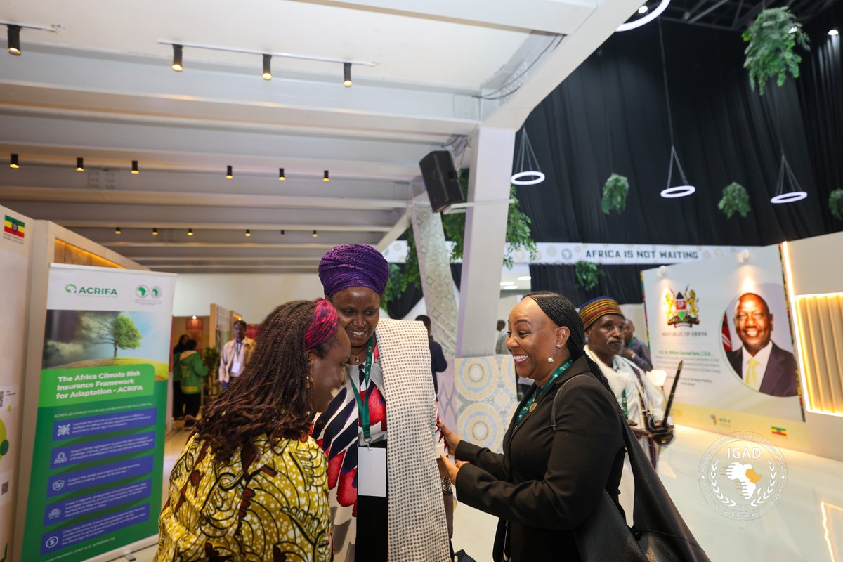 BigirwaJoselyn's tweet image. Pleased to meet Ms. Rita Effah,#AfDB Africa Climate Change Fund Coordinator, at the @ACS2ET, held a bilateral meeting on the progress of the IGAD Land and Climate Adaptation project supported by the #ACCF, also  showcased at the ACCF side event. vimeo.com/1081486911?p=1s