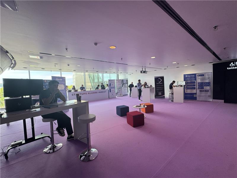 C'est parti pour la seconde journée des #UE2025 !
Startups de la promotion 6 et alumni vous attendent. Venez échanger avec nous !