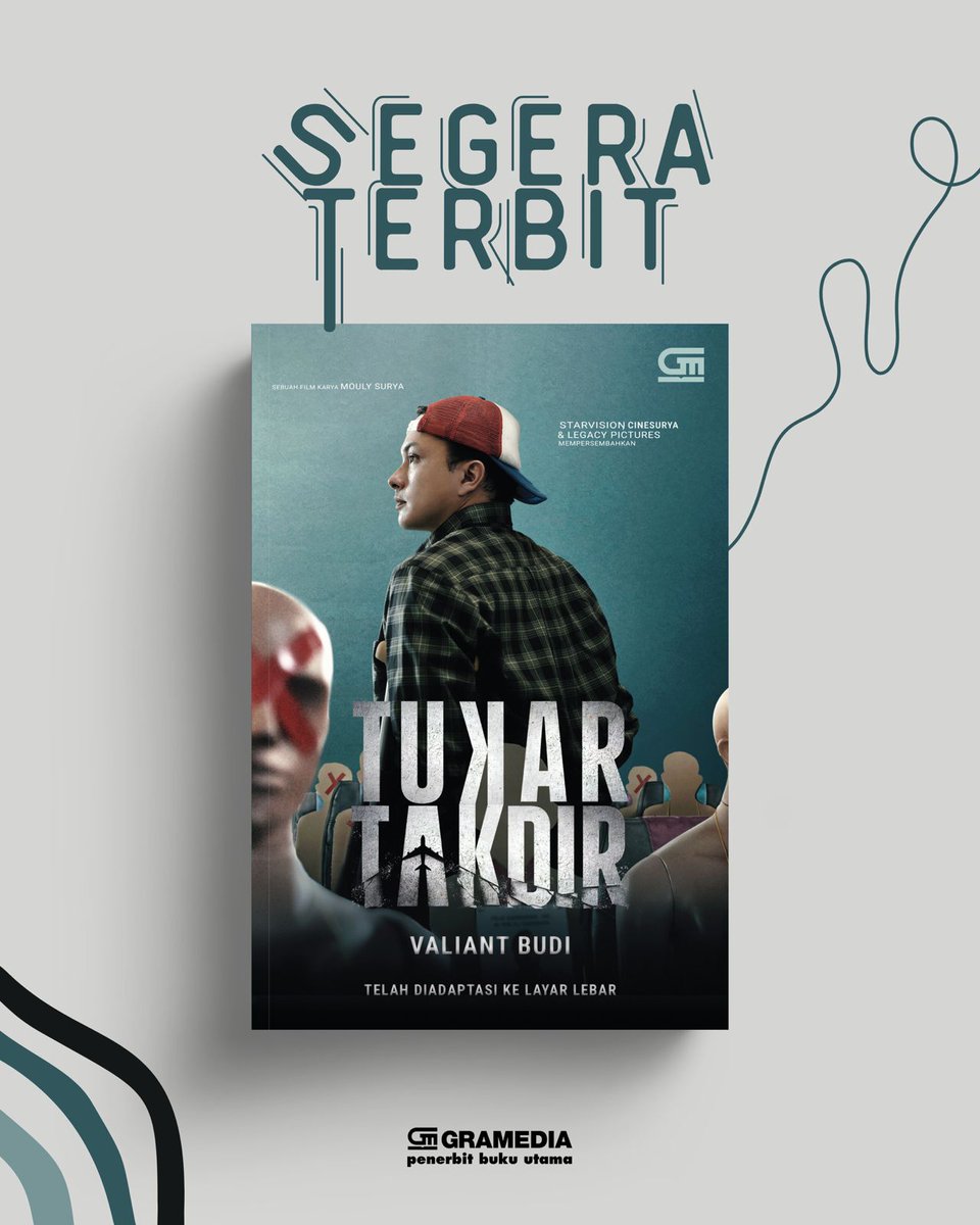 Tungguin juga buku Tukar Takdir edisi sampul baru, segera terbit!