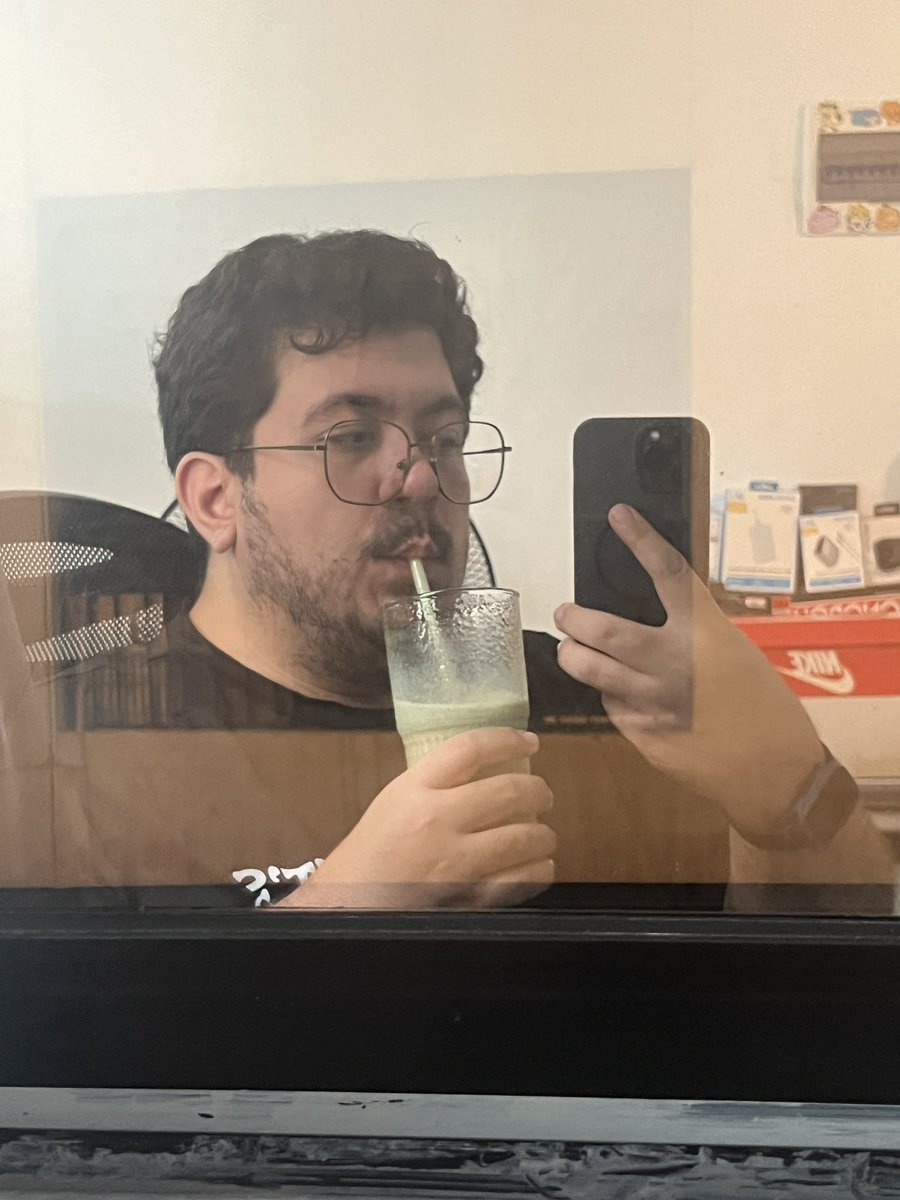 Just a gay and his matcha latte