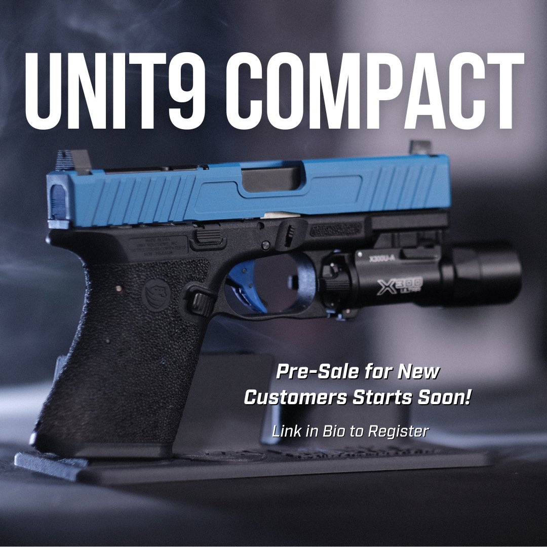 ⚡ Training just changed forever. The UNIT9 Compact is the first non-lethal system that matches the realism of a live pistol — with unmatched reliability, durability and safety.

Hundreds already sold. New customer presale starts soon. Supply is limited.

unit9compact.com