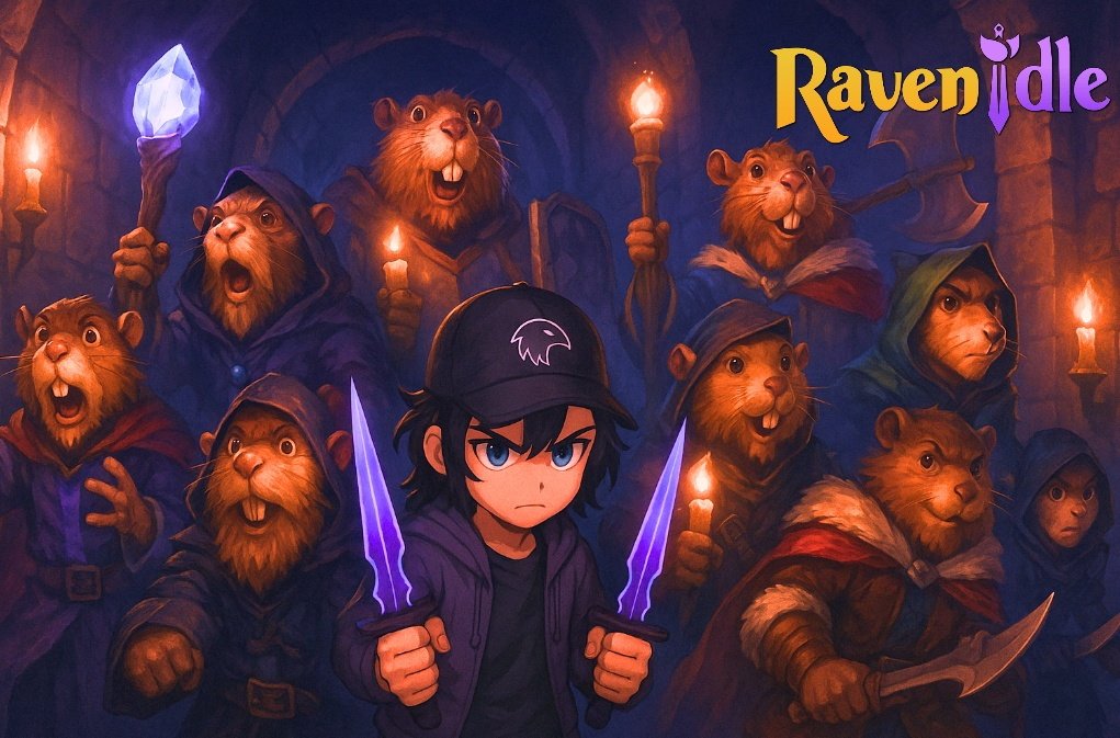 I’ve been waiting for this moment <a href="/Immutable/">Immutable</a>
<a href="/RavenIdle/">RavenIdle</a> Open Beta is finally here :
🗓️September 10, 11 PM

After following every sneak peek, teaser, and update
the wait is almost over.

What kept me hyped:
• Progress even when I’m offline
• Strategic builds &amp; class choices
•