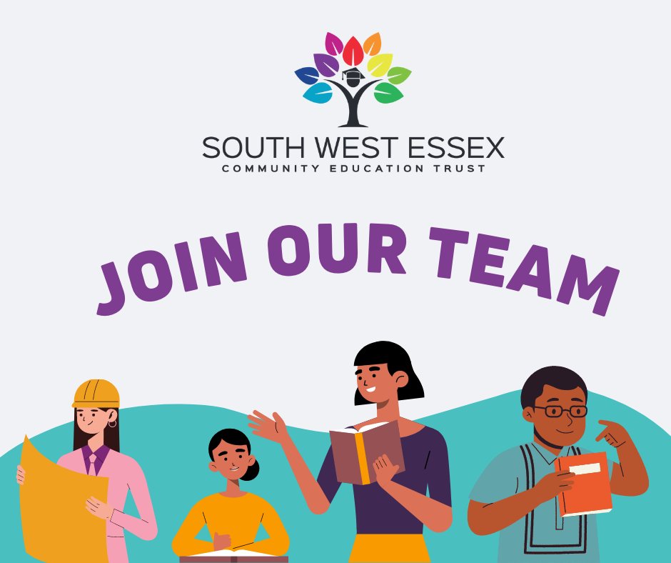 We're looking for a dedicated Careers Advisor to join our supportive and forward-thinking teams at William Edwards School and Orsett Heath Academy, part of #SWECET. 
Apply now  mynewterm.com/jobs/5634/EDV-…
#CareersAdvisor #EducationJobs #Thurrock #SWECET #Careers #educationrecruitment