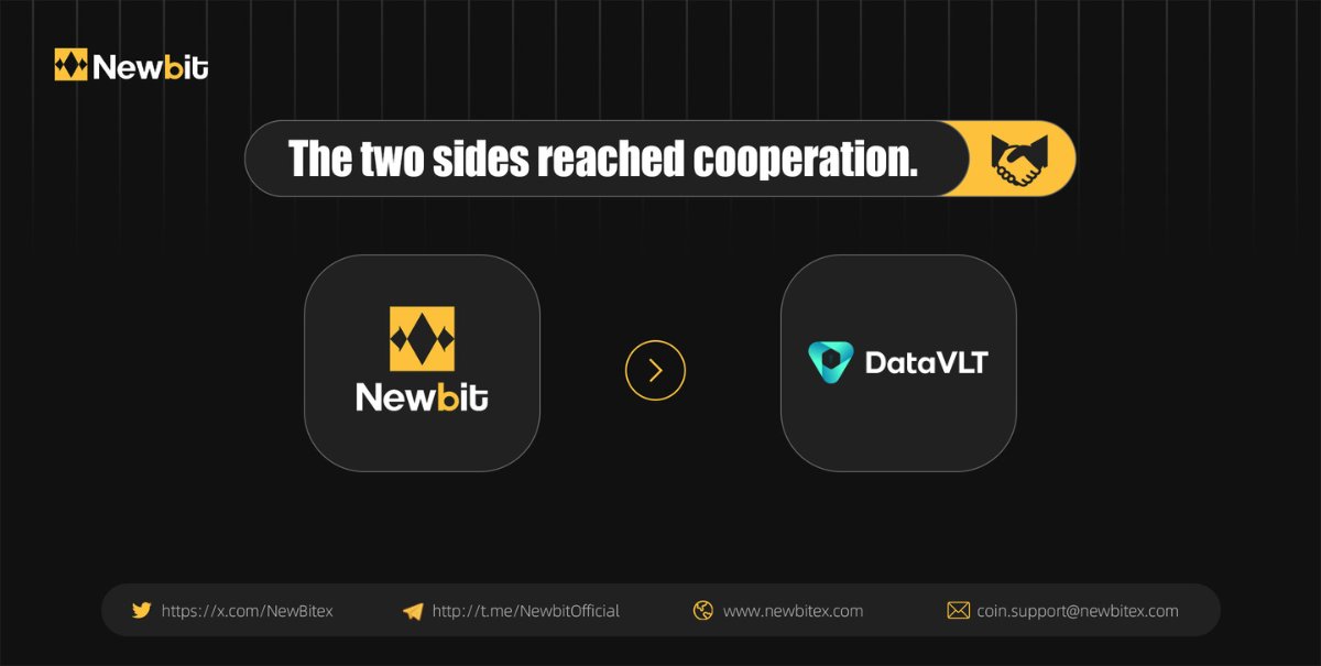 🚀 NewBitex x <a href="/DataVLTAI/">DataVLT</a> Partnership Announcement 🚀

🛡 DataVLT is the first intelligent hub platform that integrates Web3 and AI technologies.

#NewBitex #Web3 #AI