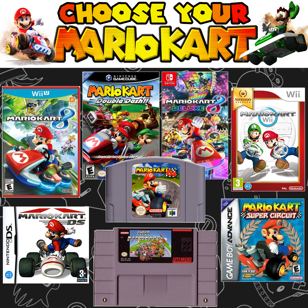 DKOldies's tweet image. What is your ideal Mario Kart? 🔥
•
•
#mariokart #retrogaming #mario #retrogamestore