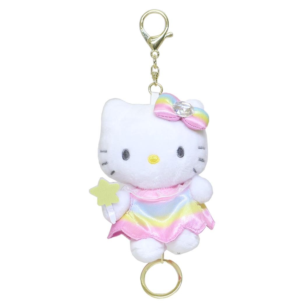 ☆新品☆ はろーきてぃのしっぽ倶楽部　ネコ　冬季限定　キーホルダー ハローキティ しっぽ倶楽部 キーホルダー 冬季限定