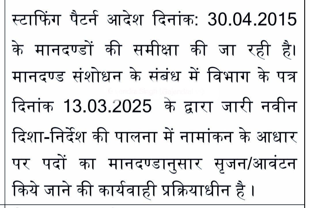 NitendraChoudh4's tweet image. माध्यमिक शिक्षा विभागान्तर्गत 19741 स्कूल में से 15462 (78.32%) पर लाइब्रेरियन पद स्वीकृतनहीं है। 17321 (87.74%) स्कूल बिना लाइब्रेरियन के है। @BhajanlalBjp जी, सभी 19741+ स्कूल में लाइब्रेरियन पद स्वीकृत करें।
#StaffingPatternForLibrarians
#पुस्तकालयाध्यक्ष_ग्रेड_3rd_के_पद_बढावो