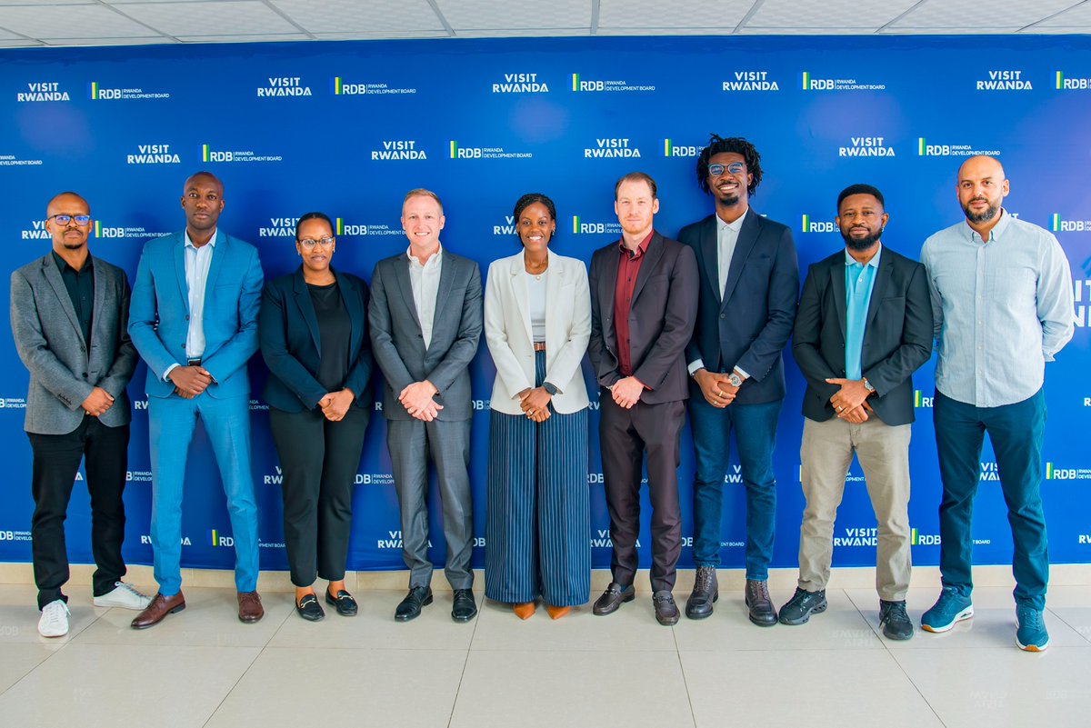 RDB Deputy CEO <a href="/JulianaMuganza/">Juliana K Muganza</a> and <a href="/RCBrwanda/">Rwanda Convention Bureau</a> CEO <a href="/JanetKaremera/">Janet Karemera</a> met with Elias Schulze from <a href="/PFLMMA/">PFL</a> and Kyle Schofield, Co-founder of QA Venue Solutions, along with other stakeholders, to discuss the upcoming inaugural Professional Fighters League Africa <a href="/PFLAfrica/">PFL Africa</a> Semi-Finals