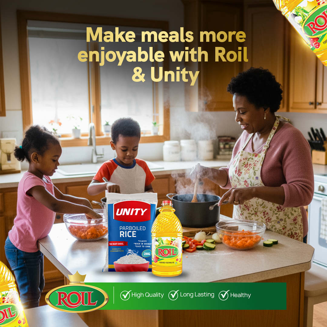 Make meals more enjoyable with ROIL Cooking Oil &amp; Unity. The perfect couple.

#unityrice #roilcookingoil