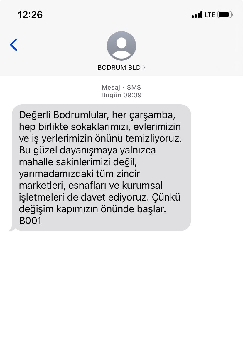 lflflfsd's tweet photo. Bodrumlu değilim, sanırım kullandığım hattın önceki sahibi oralı, şöyle mesajları sürekli alıyorum. İçim açılıyor içim 🌼 Gelip oralarda yaşayasım var. İlçenize gösterdiğiniz ilgi için teşekkür ederim ♥️ @BodrumBel https://t.co/dpVLNoosaM