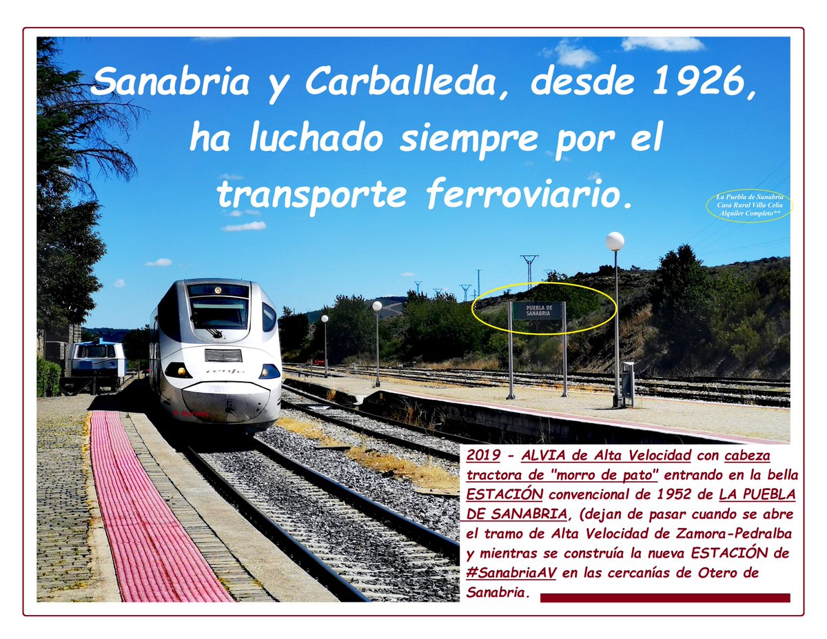 <a href="/Congreso_Es/">Congreso</a> <a href="/Renfe/">Renfe</a>, <a href="/Adif_es/">Adif</a> y  &amp; maltratan a #SanabriaYCarballeda, (Zamora), eliminando las #ParadasViables en #SanabriaAV

#RenfeMaltrataASanabriaAV

<a href="/transportesgob/">Ministerio Transportes y Movilidad Sostenible</a> no somos un parque temático, estamos vivos, votamos, y reclamamos nuestros Derechos <a href="/sanchezcastejon/">Pedro Sánchez</a>
elnoroestezamorano.blogspot.com/2025/08/sanabr…