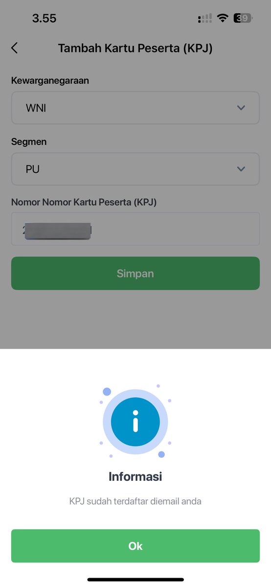 putbilsss's tweet photo. @BPJSTKinfo min kok ini udah nambah nomor kartu tapi ga bisa ya ngecek saldo jhtnya? https://t.co/2uf1Bz0WS0