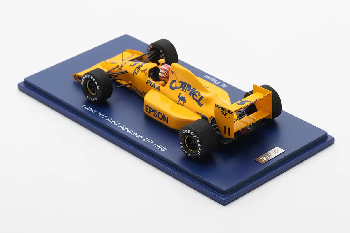 スパーク製ロータス101 Judd(N.ピケ)1/18サイズSpark スパーク製