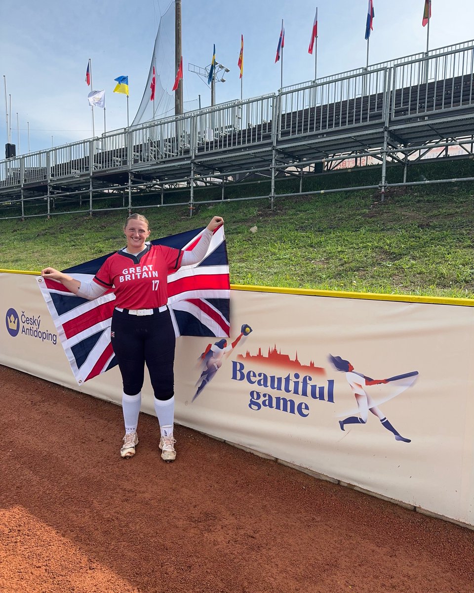 A HUGE congratulations to <a href="/PaytnMonticelli/">Paytn Monticelli</a> on her PERFECT performance against Ukraine - with FOURTEEN strikeouts across five innings!! 🇬🇧🏴󠁧󠁢󠁷󠁬󠁳󠁿