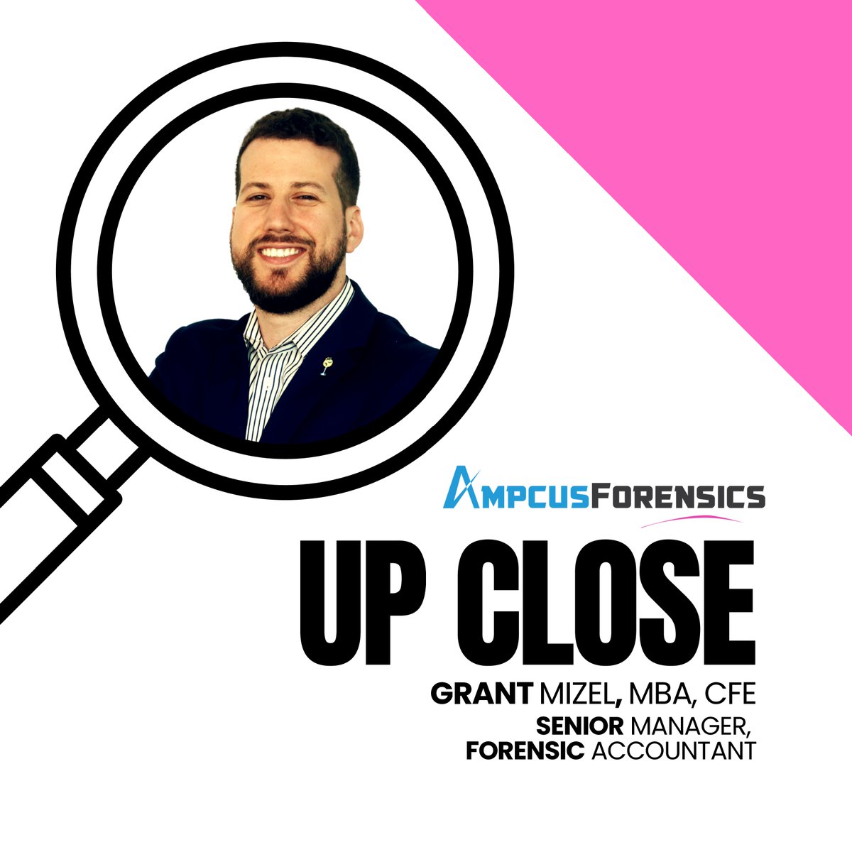 AmpcusForensics's tweet image. Our go-to for movie trivia. Cool under pressure. Always reading between the line(-item)s.👨‍💻

From his knowledge of numbers to the fearless way he embraces technology to his strategic mind, Grant Mizel always gives💯% to his clients AND the team. 

Thanks for all you do, Mizel.🫡