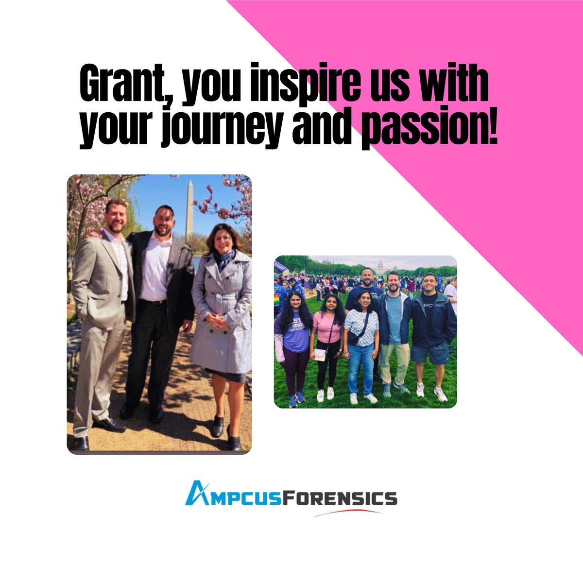 AmpcusForensics's tweet image. Our go-to for movie trivia. Cool under pressure. Always reading between the line(-item)s.👨‍💻

From his knowledge of numbers to the fearless way he embraces technology to his strategic mind, Grant Mizel always gives💯% to his clients AND the team. 

Thanks for all you do, Mizel.🫡