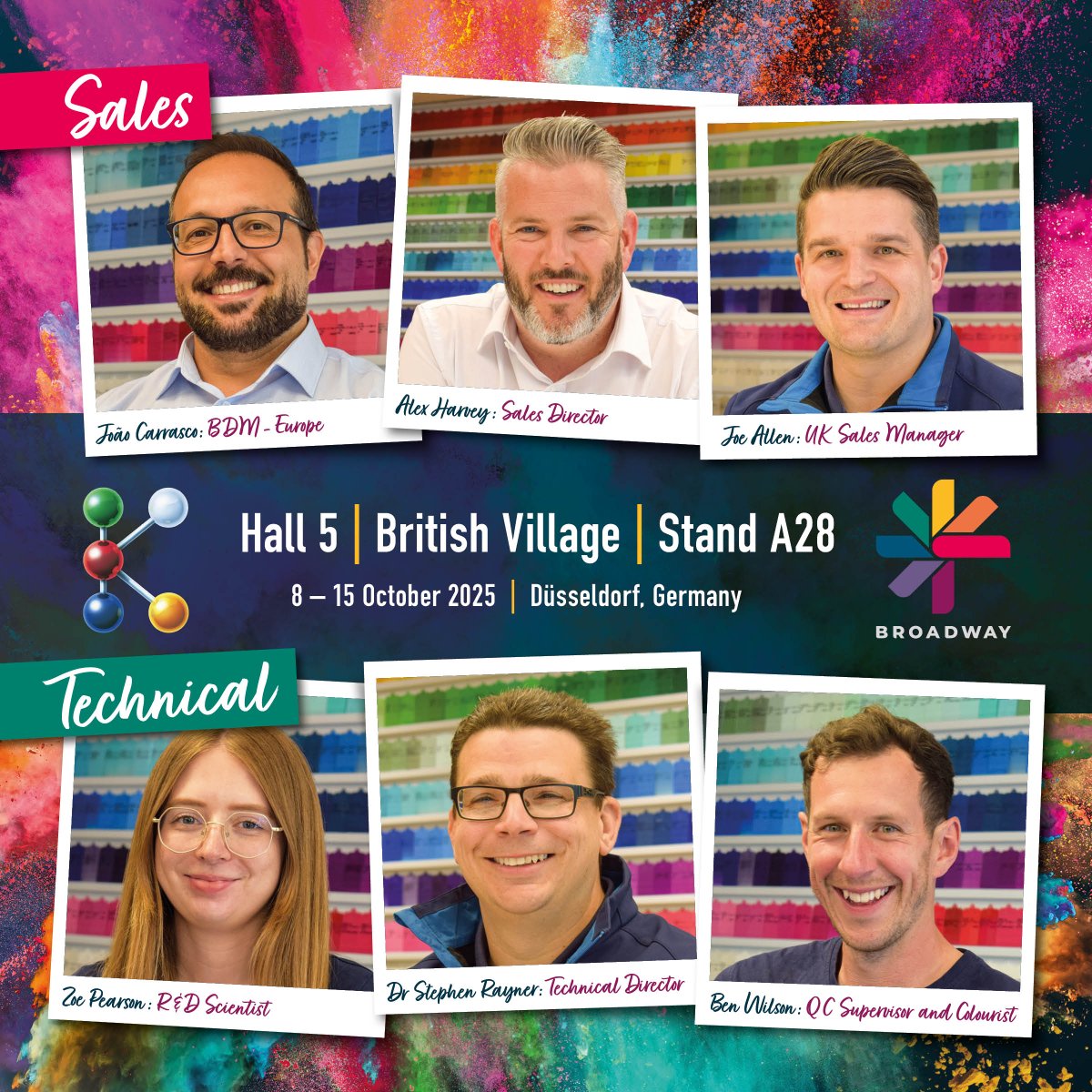 In less than a month, we'll make our debut as an exhibitor <a href="/K_tradefair/">K Trade Fair</a> 2025 🇩🇪

Showcasing our colouring expertise and latest innovations from <a href="/TheBPF/">British Plastics Federation</a> (British Plastics Federation) Pavilion: Hall 5 – British Village, Stand A28

broadwaycolours.com/broadway-to-ex…

#k2025 #PlasticsIndustry