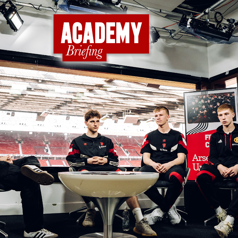 ManUtd's tweet photo. Record-breaking scholarship results and what to expect this month at #MUAcademy 📋