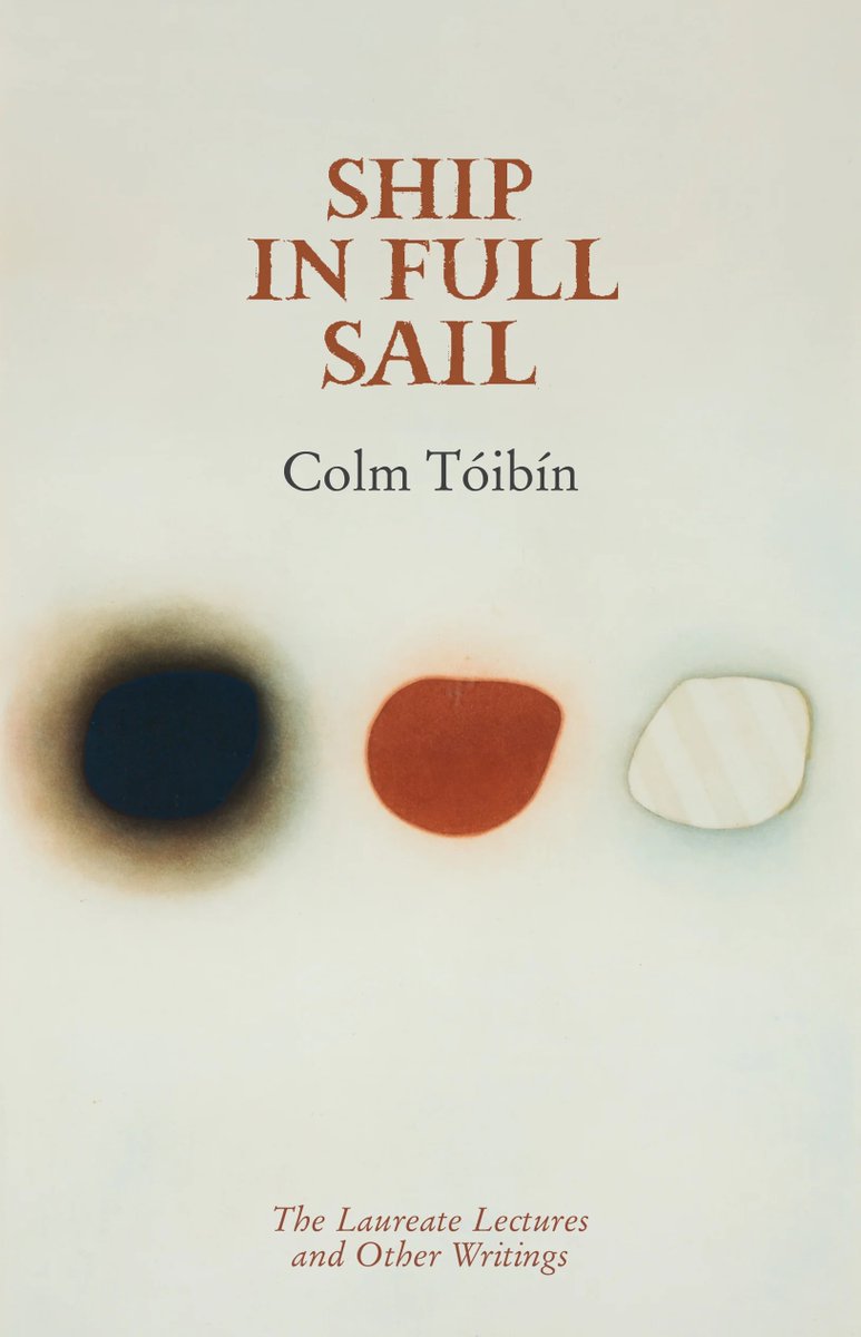 artscouncil_ie's tweet image. Our latest #ReadWithAC pick is 'Ship in Full Sail' by former @LaureateFiction Colm Tóibín!

A wonderful opportunity to explore Colm's lectures &amp;amp; writings from his time as Laureate all in one collection.

Published by #ArtsCouncilSupported @TheGalleryPress

gallerypress.com/product/ship-i…