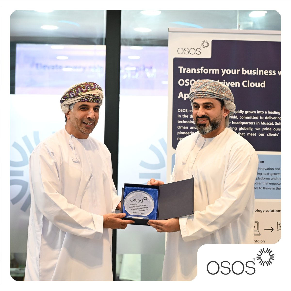 OSOS_tech's tweet image. Proud to partner with the Oman Arbitration Center at #COMEX2025!
They’ve chosen OSOS ERP to lead their digital transformation journey. Here’s to innovation & shared success! ✨
#OSOS_ERP #DigitalTransformation #Partnership