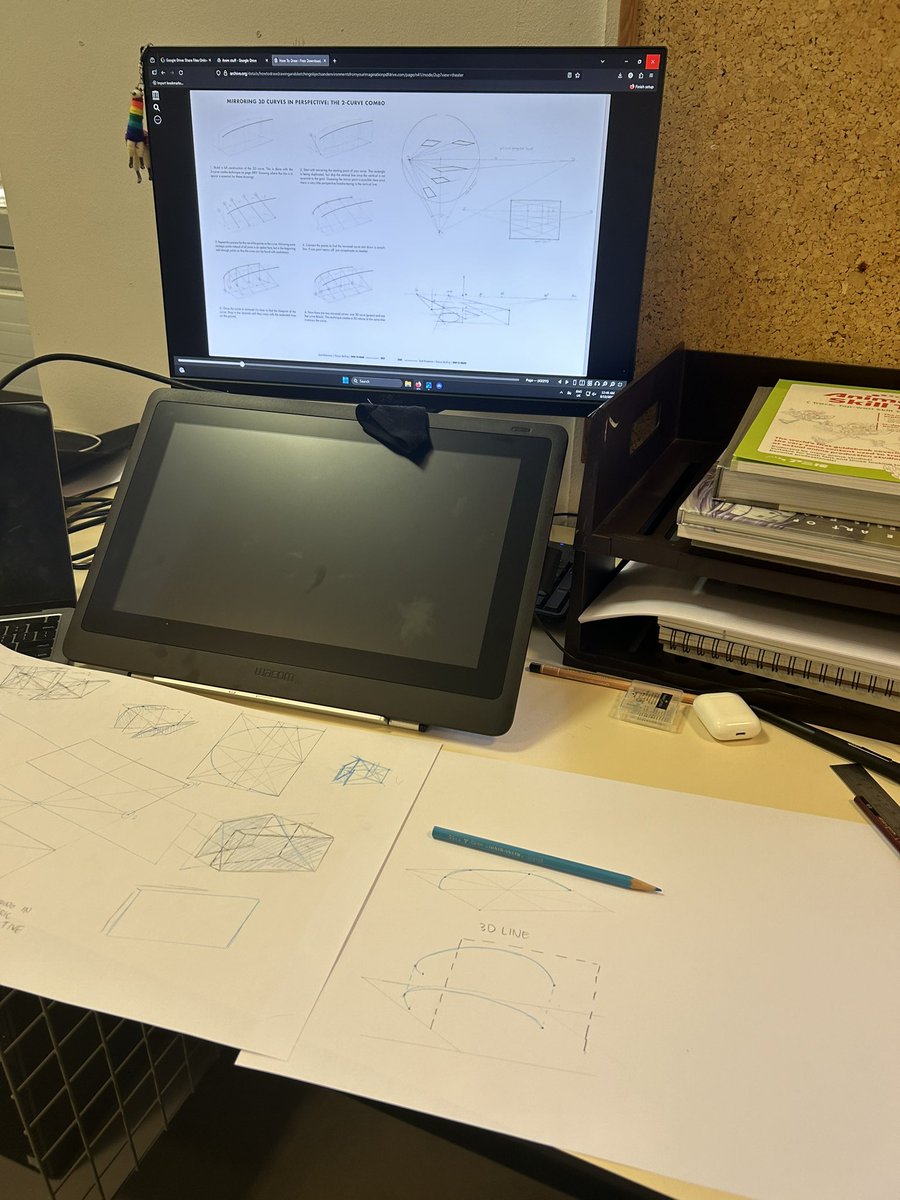 Finally doing perspective excercises for real - im not built for this