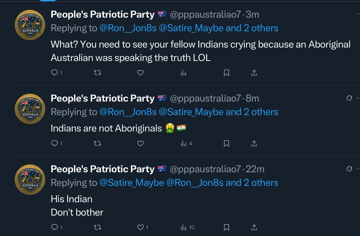 Ron__Jon8s's tweet photo. This is different.
Now I’m a dude + an Indian.
Makes a change.
#TheyCanAlwaysTell https://t.co/GfVcS8zwVT