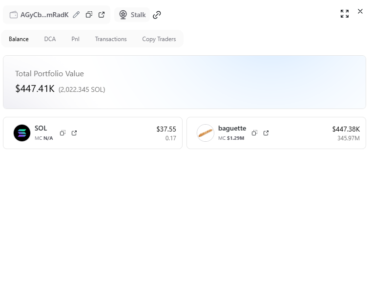 Stalkchain tweet media