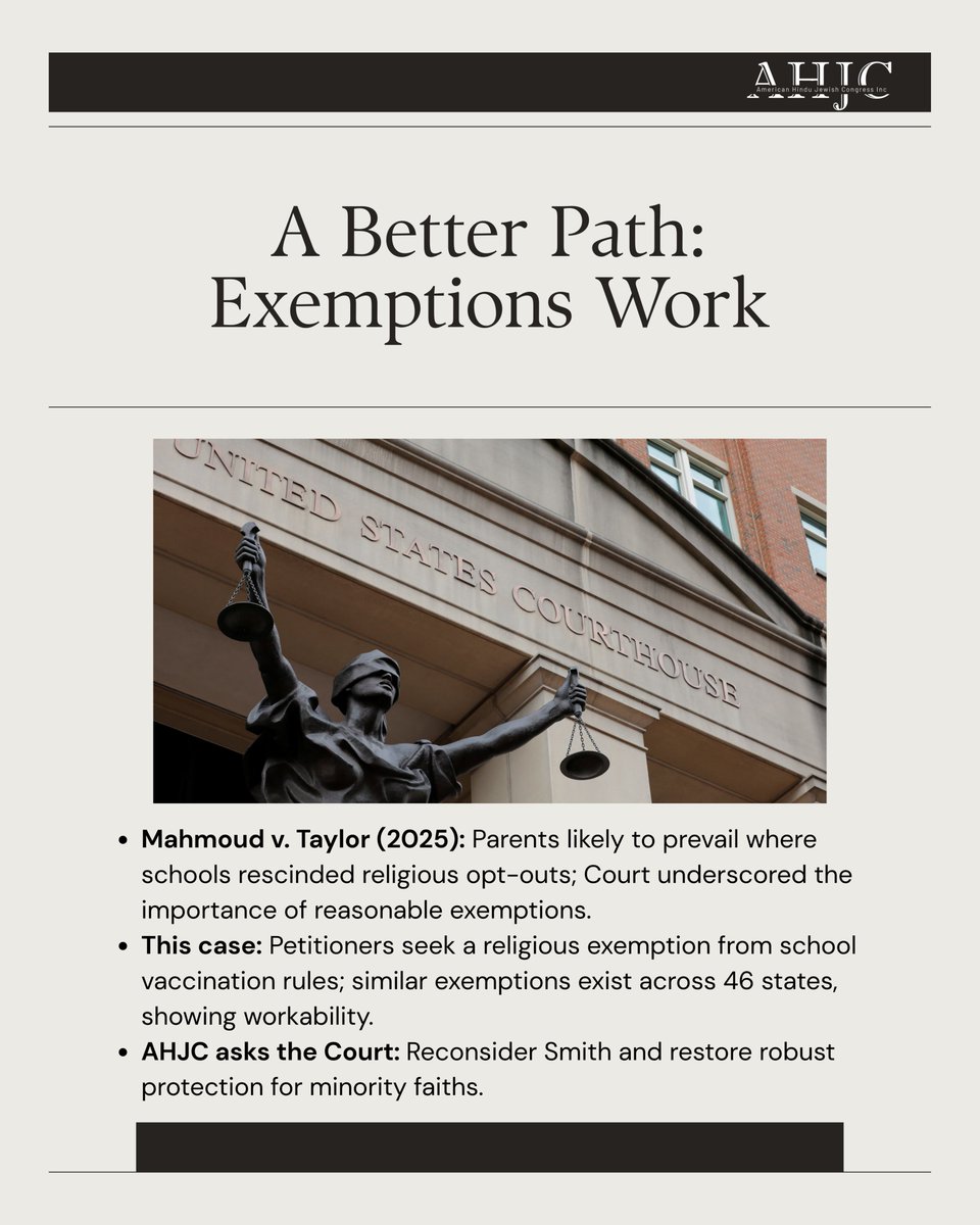 American Hindu Jewish Congress tweet media