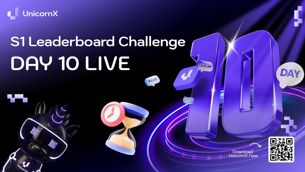 Day 10 of UnicornX Season One! 🦄

Keep stacking X Points, climb the leaderboard, and claim your exclusive on-chain SBT badges! ✨