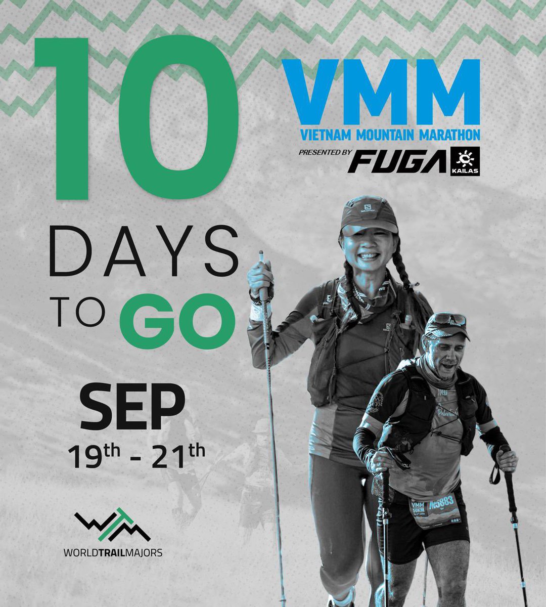 Only 10 days to go until we meet again on the trails in Vietnam Mountain Marathon by Kailas Fuga.
A race that brings together runners from all over the world to share passion, adventure, and culture.

🌏 The journey continues.