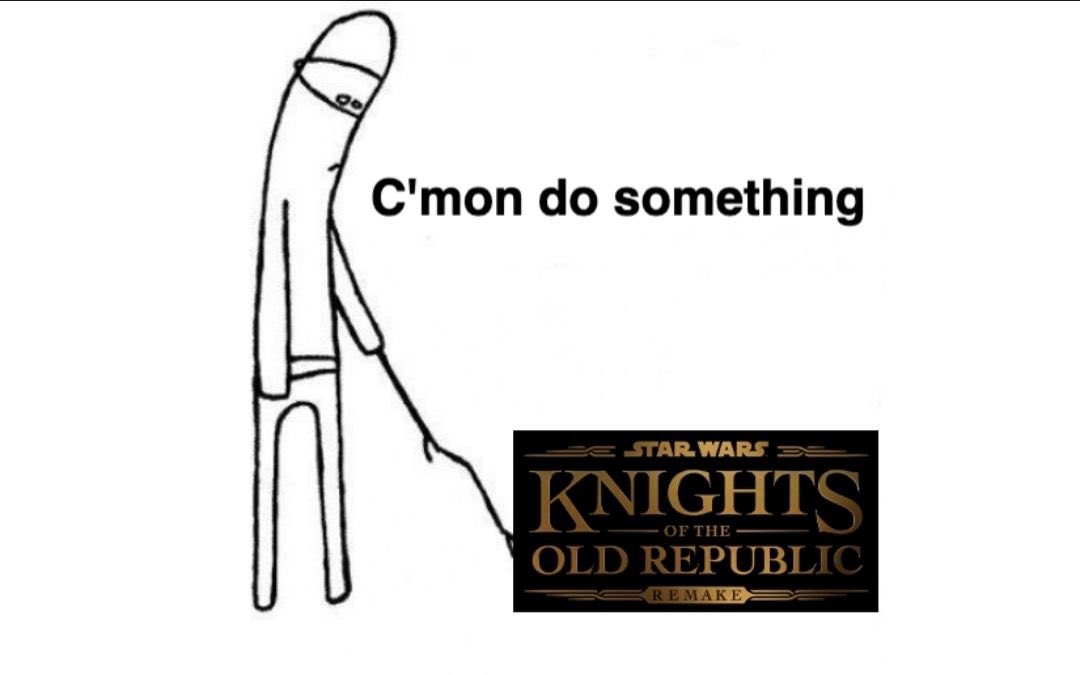 Vol_Six's tweet photo. Star Wars: Knights of the Old Republic Remake, 4 yıl önce bugün duyuruldu. https://t.co/L3pD6aPF27