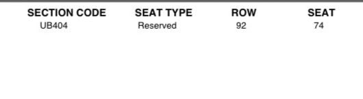 FandomizedIt's tweet photo. [WTS/LFB] TWICE THIS IS FOR IN BULACAN

- 1 tix UBC 404 ROW 92 
- ₱ 3,100 (SRP) +minimal fee
- rfs: unable to attend due urgent fam event on that day
- not yet claimed but we can meet and claim tgt 

📍 MOA (meet up on sat)

wts lfb wtb lfs twice this is for ph help rt https://t.co/Eve0tOwALA