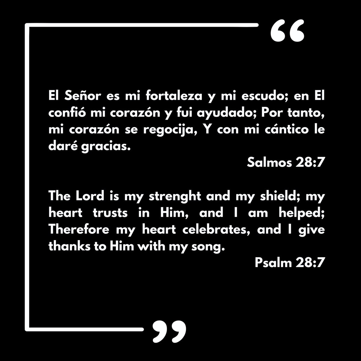 TheRightNotion's tweet photo. Cuando eliges a Dios como tu fortaleza, ninguna carga puede quebrarte. Él sostiene tu vida con poder y amor eterno.

When you choose God as your strength, no burden can break you. He upholds your life with power and everlasting love.

#ChristisKing #Fortaleza #GodIsMyStrength https://t.co/pBNd3LPUUF
