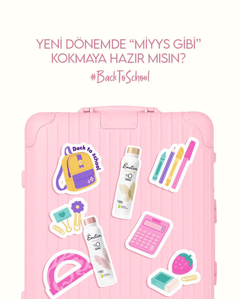 Yeni döneme Emotion’la ‘’Miyys Gibi’’ başla! 🩷

@evyaptr #MiyysGibiKok #ZararıYok #BackToSchool