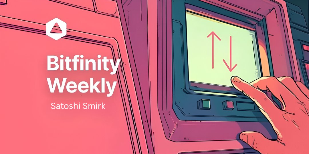 📰 Bitfinity Weekly: Satoshi Smirk 📰

➛ BTC⇄SOL atomic swaps go live native, trustless, no wrappers
➛ Lightspark reminds us payments should stay open &amp; Bitcoin-native
➛ Scams and phishing still cause bigger losses than code bugs
➛ Mining rigs are being repurposed for AI &amp;