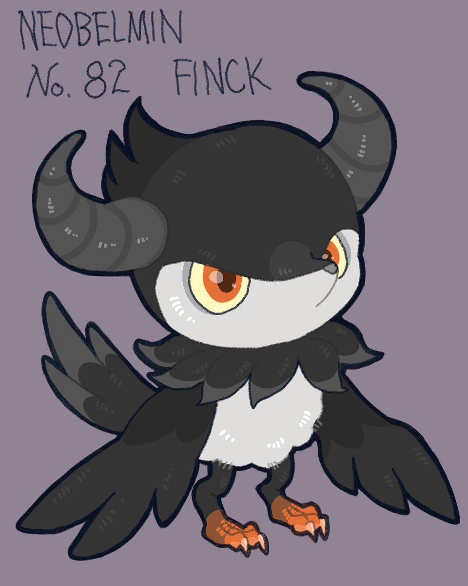 #１日１リヴ
10日目はフィンクちゃん！りりしくてカッコいいお姿してるけど、お腹のモフモフはとてもキュートだわね🫶